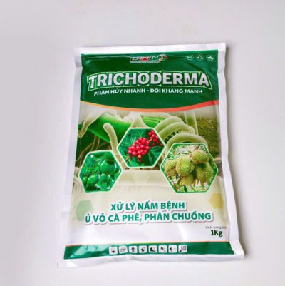 Trichoderma xử lý nấm bệnh ủ vỏ cà phê, phân chuồng